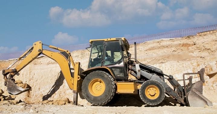 Excavator-digging